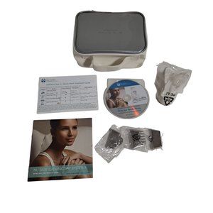NuSkin Galavanic Spa II Starter Kit NO Device Instructions 3 x Attachments Bag